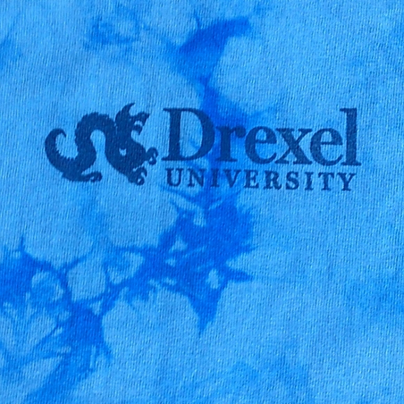 VTG DREXEL UNIVERSITY TIE DYE TEE M - Picture 5 of 5